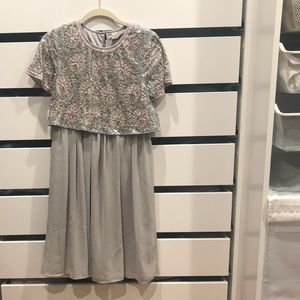 ASOS maternity/ nursing friendly dress.